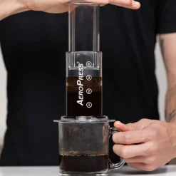 Plates, Bowls, Cups & Utensils-Aeropress Coffee Maker - Clear