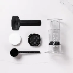 Plates, Bowls, Cups & Utensils-Aeropress Coffee Maker - Clear
