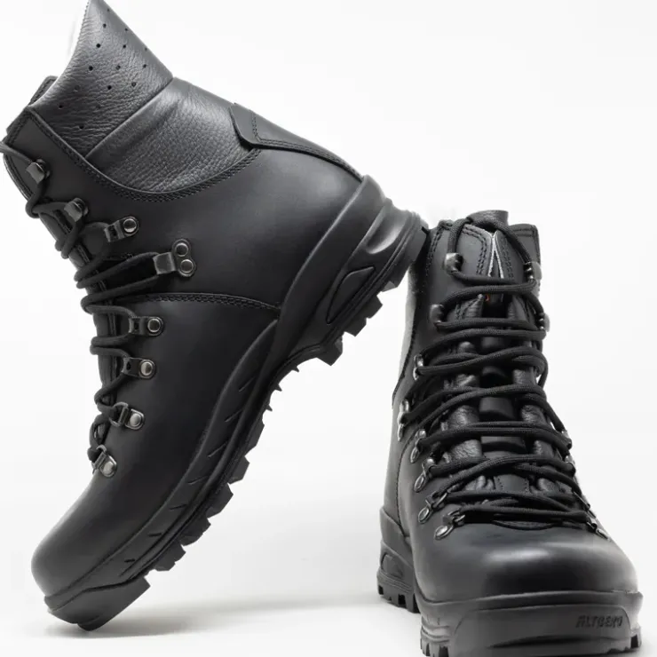 Military Boots-Altberg Blueline Police Boot - Black