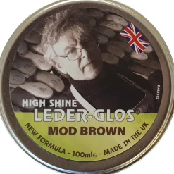 Footwear Cleaning & Proofing-Altberg Leder-Glos Wax - MOD Brown