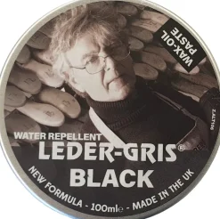 Footwear Cleaning & Proofing-Altberg Leder-Gris Paste - Black