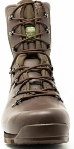 Military Boots-Altberg Mens Tabbing SF Boots MK3 - MOD Brown