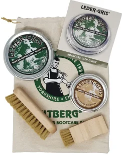 Footwear Cleaning & Proofing-Altberg MOD Brown Boot Care Kit