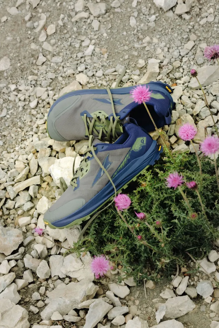 Hiking Shoes & Boots|Running Shoes-Altra Mens Lone Peak 9+ Trail Shoes - Dusty Olive
