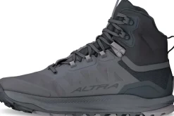 Hiking Shoes & Boots|Mid Height Boots-Altra Mens Lone Peak 9 Waterproof Mid Boots - Black-Gray