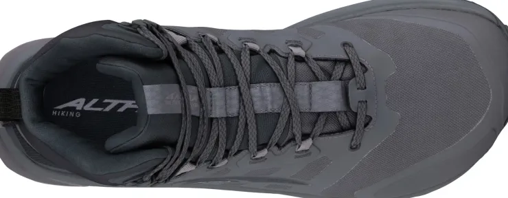 Hiking Shoes & Boots|Mid Height Boots-Altra Mens Lone Peak 9 Waterproof Mid Boots - Black-Gray