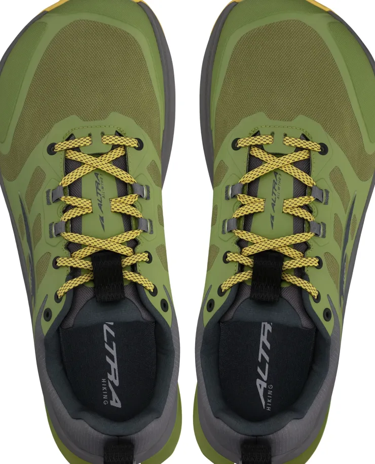 Hiking Shoes & Boots|Running Shoes-Altra Mens Lone Peak 9 Waterproof Low Trail Shoes - Dusty Olive