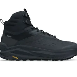 Mid Height Boots|Hiking Boots-Altra Mens Olympus 6 Hike Mid GTX Boots - Black