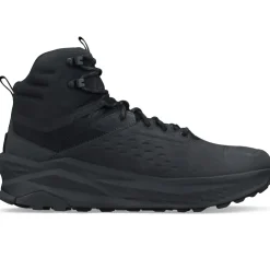 Mid Height Boots|Hiking Boots-Altra Mens Olympus 6 Hike Mid GTX Boots - Black