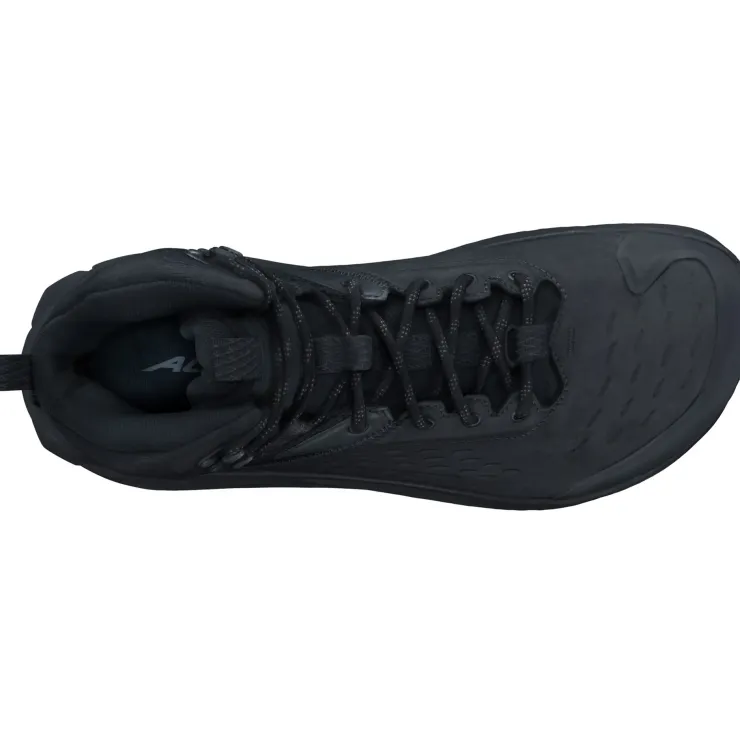 Mid Height Boots|Hiking Boots-Altra Mens Olympus 6 Hike Mid GTX Boots - Black