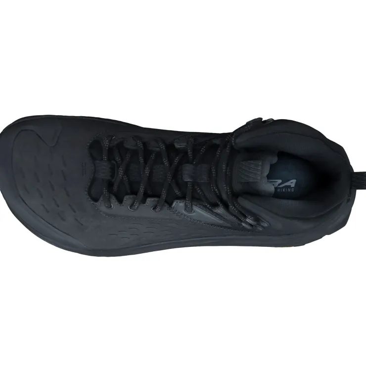 Mid Height Boots|Hiking Boots-Altra Mens Olympus 6 Hike Mid GTX Boots - Black
