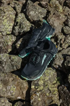 Hiking Shoes & Boots|Running Shoes-Altra Womens Lone Peak 9+ Trail Shoes - Teal-Black