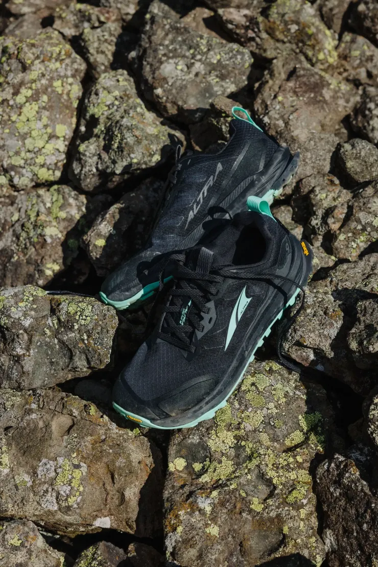 Hiking Shoes & Boots|Running Shoes-Altra Womens Lone Peak 9+ Trail Shoes - Teal-Black