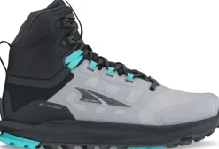 Hiking Shoes & Boots|Mid Height Boots-Altra Womens Lone Peak 9 Waterproof Mid Boots - Black-Gray