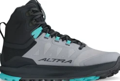 Hiking Shoes & Boots|Mid Height Boots-Altra Womens Lone Peak 9 Waterproof Mid Boots - Black-Gray