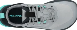 Hiking Shoes & Boots|Running Shoes-Altra Womens Lone Peak 9 Waterproof Low Trail Shoes - Black-Gray