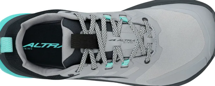 Hiking Shoes & Boots|Running Shoes-Altra Womens Lone Peak 9 Waterproof Low Trail Shoes - Black-Gray