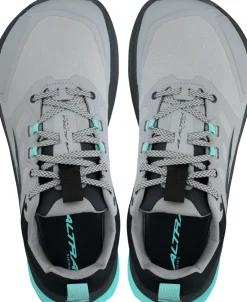 Hiking Shoes & Boots|Running Shoes-Altra Womens Lone Peak 9 Waterproof Low Trail Shoes - Black-Gray