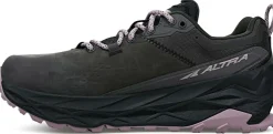 Walking Shoes-Altra Womens Olympus 5 Hike Low GTX Trail Shoes - Gray-Black