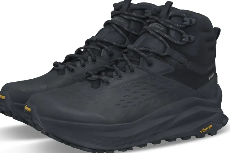 Hiking Shoes & Boots|Mid Height Boots-Altra Womens Olympus 6 Hike Mid GTX Boots - Black