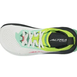 Running Shoes-Altra Womens Olympus 6 Trail Shoes - Gray-Lime