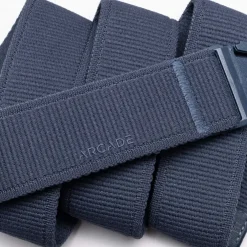 Belts & Braces-Arcade Atlas Belt - Navy