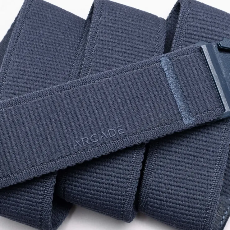 Belts & Braces-Arcade Atlas Belt - Navy