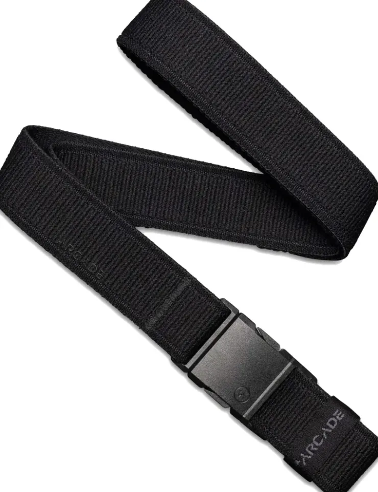 Belts & Braces-Arcade Atlas Slim Belt - Black