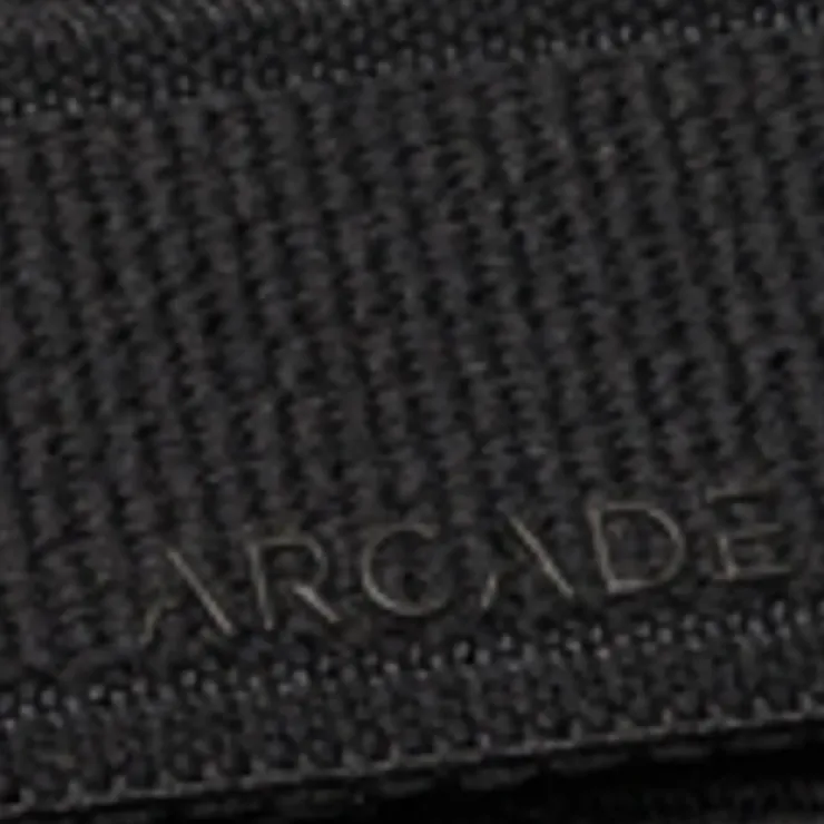 Belts & Braces-Arcade Atlas Slim Belt - Black