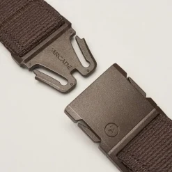 Belts & Braces-Arcade Atlas Slim Belt - Medium Brown