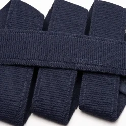 Belts & Braces-Arcade Atlas Slim Belt - Navy