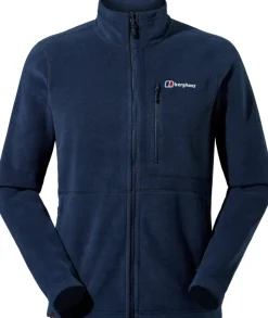 Fleece & Mid Layer-Berghaus Mens Activity PT Fleece Jacket IA - Dusk