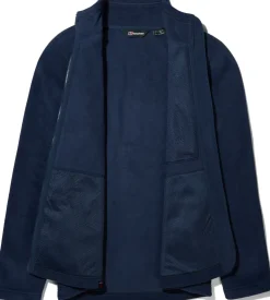 Fleece & Mid Layer-Berghaus Mens Activity PT Fleece Jacket IA - Dusk