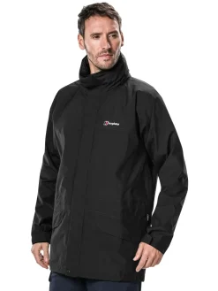 Waterproof Jackets-Berghaus Mens Cornice Jacket IA - Jet Black