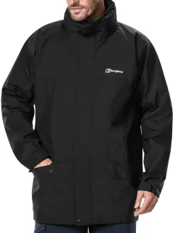 Waterproof Jackets-Berghaus Mens Cornice Jacket IA - Jet Black
