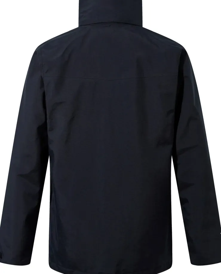 Waterproof Jackets-Berghaus Mens Hillwalker Jacket IA - Black-Black