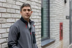 Fleece & Mid Layer|Fleece & Mid Layer-Berghaus Unisex Ascent 91 Fleece Jacket - AU Grey Pinstripe-Jet Black