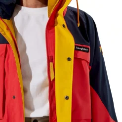 Waterproof Jackets|Waterproof Jackets-Berghaus Unisex Mera Peak 2000 Jacket - Mountain Carmine-Dusk-Amber