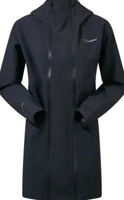 Waterproof Jackets-Berghaus Womens Annaside Maternity 2in1 Jacket - Black-Black