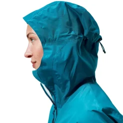 Waterproof Jackets-Berghaus Womens Deluge Pro 3.0 Jacket - Deep Ocean-Jungle Jewel