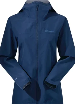 Waterproof Jackets-Berghaus Womens Deluge Pro 3.0 Jacket - Dusk