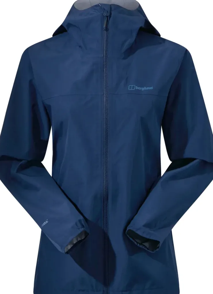 Waterproof Jackets-Berghaus Womens Deluge Pro 3.0 Jacket - Dusk