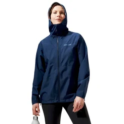 Waterproof Jackets-Berghaus Womens Deluge Pro 3.0 Jacket - Dusk