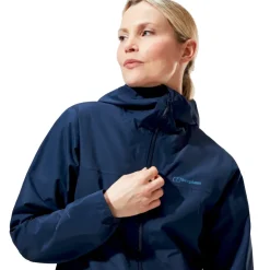 Waterproof Jackets-Berghaus Womens Deluge Pro 3.0 Jacket - Dusk
