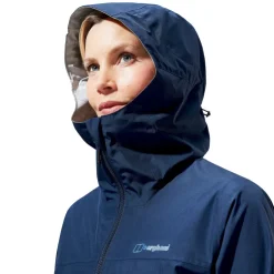 Waterproof Jackets-Berghaus Womens Deluge Pro 3.0 Jacket - Dusk
