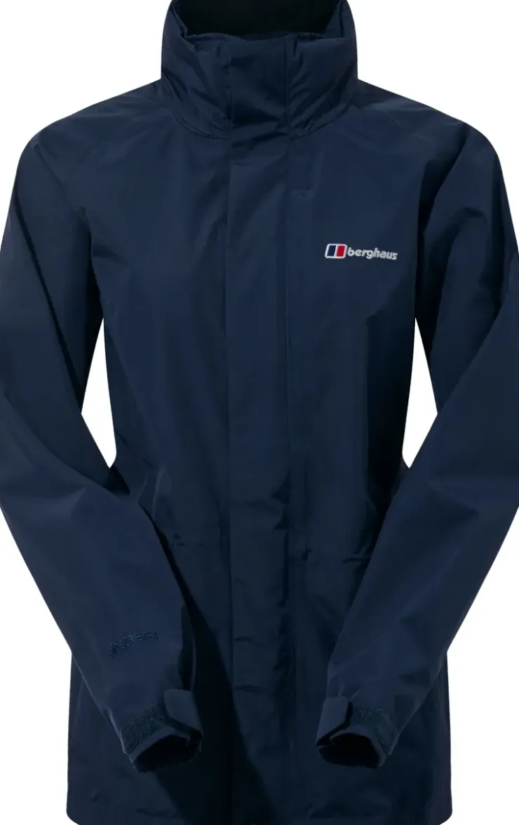 Waterproof Jackets-Berghaus Womens Glissade Jacket IA - Dusk Blue