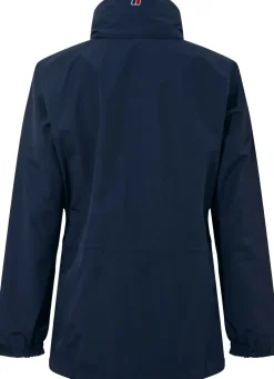 Waterproof Jackets-Berghaus Womens Glissade Jacket IA - Dusk Blue