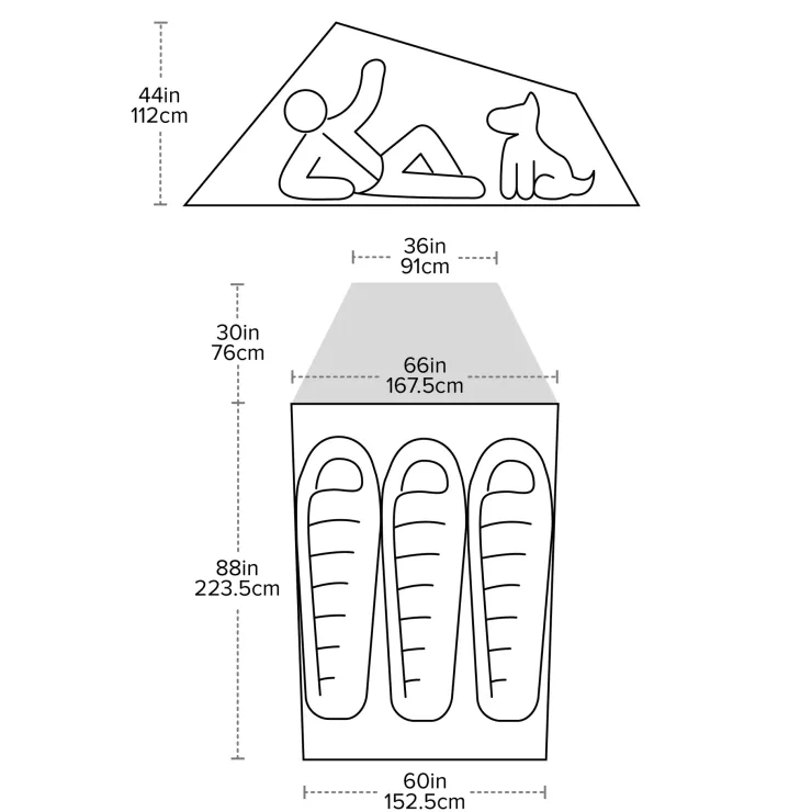 Backpacking & Lightweight Tents-Big Agnes C Bar 3 Tent