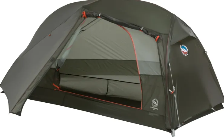 Backpacking & Lightweight Tents-Big Agnes Copper Spur UL1 Tent - Lichen Green
