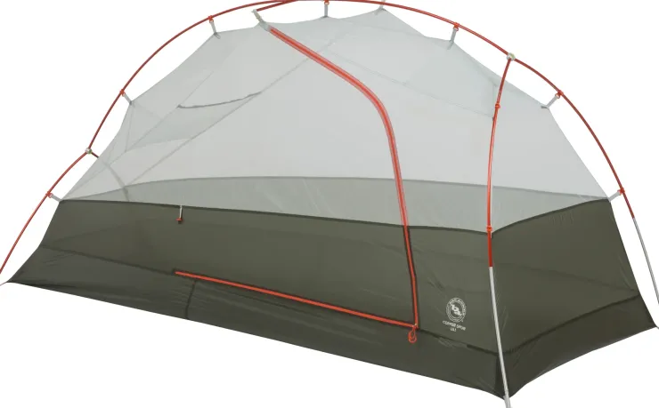 Backpacking & Lightweight Tents-Big Agnes Copper Spur UL1 Tent - Lichen Green